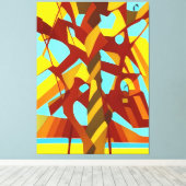 Palet van de natuur, nr. 2 canvas afdruk (Insitu (Houten vloer))
