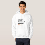 palet van droom, borstel van realiteit hoodie (Voorkant volledig)