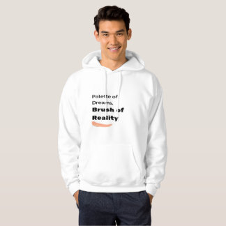 palet van droom, borstel van realiteit hoodie