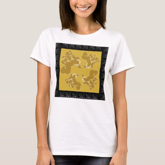 palet van Klimt T-shirt (Voorkant)