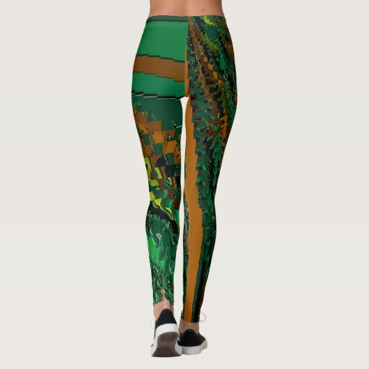 Palet van Moeder Aarde... Leggings (Achterkant)