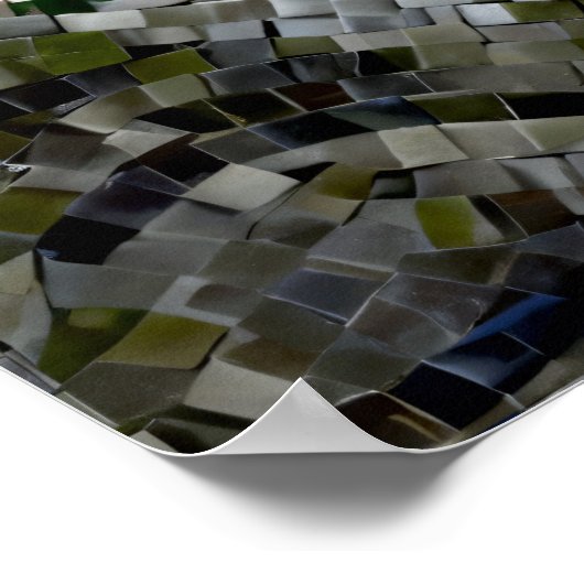 Palet van Predator: Wolf Mosaic Poster (Hoek)