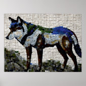 Palet van Predator: Wolf Mosaic Poster (Voorkant)