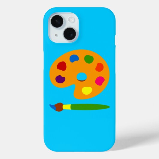 Palet verf Case-Mate iPhone case (Achterkant)