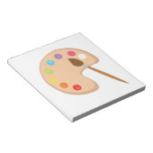 Palet verf notitieblok (Schuin)