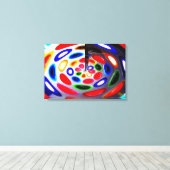 Paletkunst Canvas Afdruk (Insitu (Houten vloer))