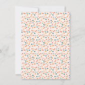 Palette | Blauwgroen & Gold Arch & Afstudeerder Fo Kaart (Achterkant)