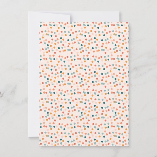 Palette | Blauwgroen & Gold Arch & Afstudeerder Fo Kaart (Achterkant)