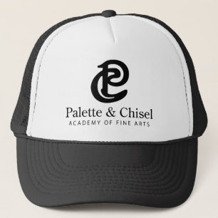 Palette & Chisel Logo Hoed Trucker Pet