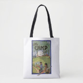 Palette & Chisel Zomer Kamp Tote Bag (Voorkant)