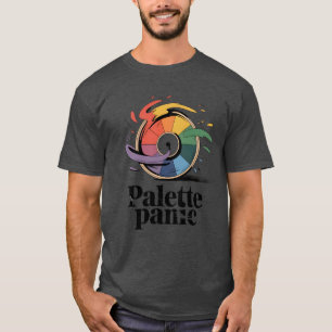 Palette Paniek   Grappige Kunstenaarshumor   T-shirt