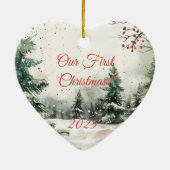 Palette Personalized Photo Design Keramisch Ornament (Achterkant)