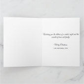 Palette Serene Christmas Design Kaart (Binnen)