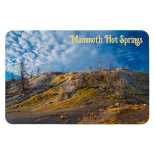 Palette Springs Sunrise Mammoth Hot Springs Magneet