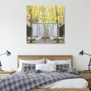 Paley Park Canvas Afdruk