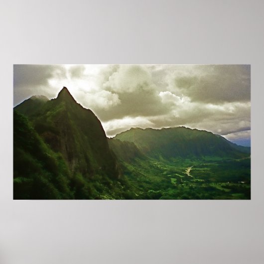 Pali Lookout Poster (Voorkant)
