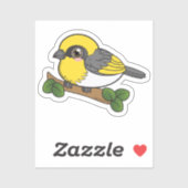 Palila Hawaii-woudvogel Sticker (Vel)