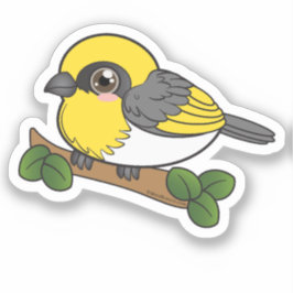 Palila Hawaii-woudvogel Sticker