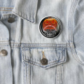 Palin2016Halloween Ronde Button 5,7 Cm (In situ)