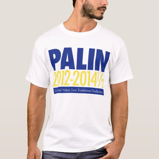 Palin 2012-2014 1/2 t-shirt (Voorkant)