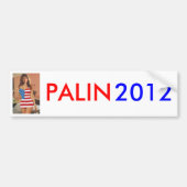 Palin 2012 Bumpersticker (Voorkant)