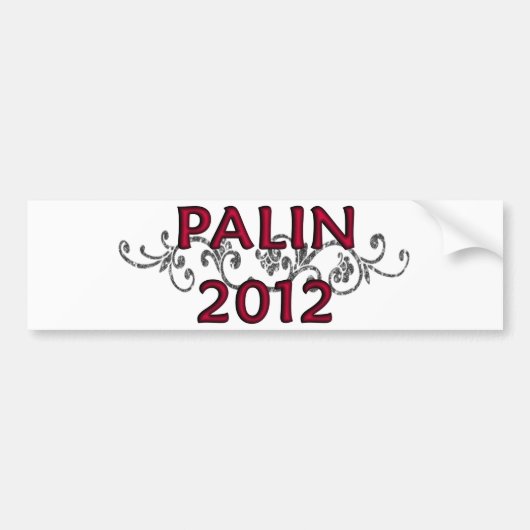 Palin 2012 Vine Bumpersticker (Voorkant)