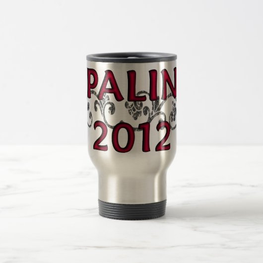 Palin 2012 Vine Travel Coffee Mug Reisbeker (Center)