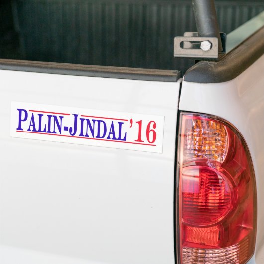 Palin - Jindal 2016! Bumpersticker (Op Truck)