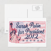 Palin Lady Liberty Briefkaart (Voorkant / Achterkant)