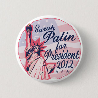 Palin Lady Liberty Ronde Button 5,7 Cm