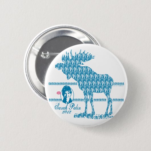 Palin Moose Button 2012 (Voorkant /achterkant)