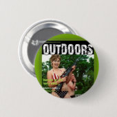 palin outdoor tijdschrift spoof ronde button 5,7 cm (Voorkant /achterkant)