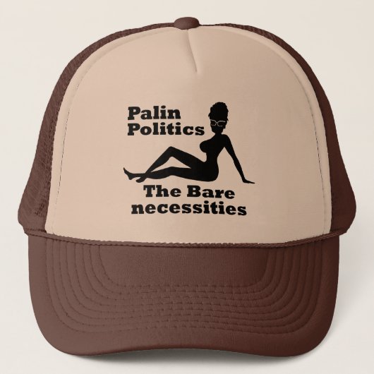 Palin Politics Trucker Pet (Voorkant)