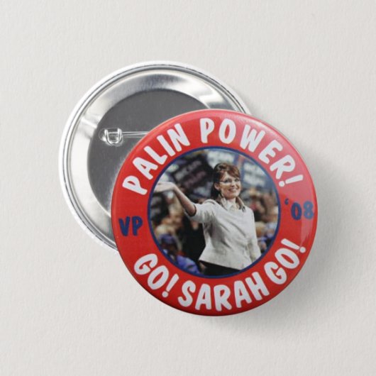 Palin Power Button (Voorkant /achterkant)
