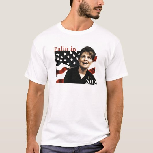 Palin voor President in 2012 T-shirt (Voorkant)