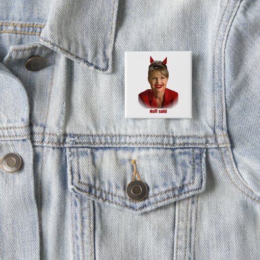 PalinButtonnen Vierkante Button 5,1 Cm (In situ)