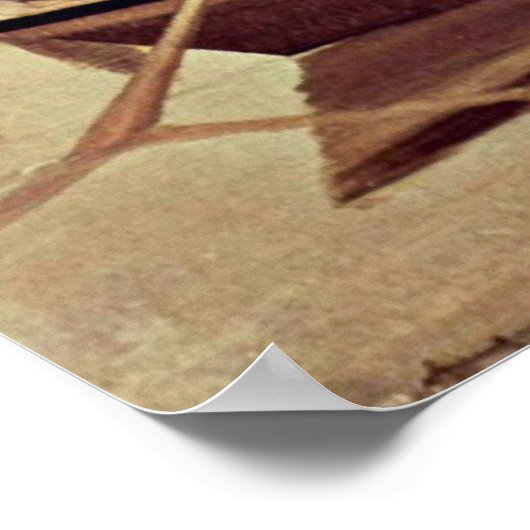 paling in Setauket door William Sidney Mount Poster (Hoek)