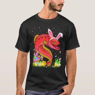 Paling Vis Paaseieren Jacht Konijn Paling Pasen T-shirt