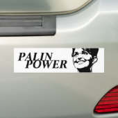 Palingkracht Bumpersticker (Op auto)