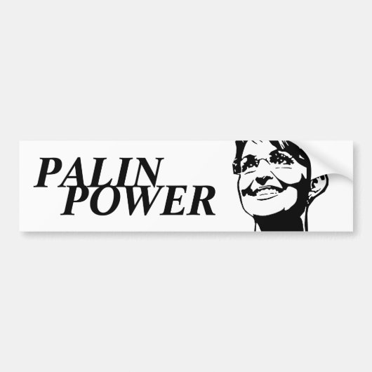 Palingkracht Bumpersticker (Voorkant)