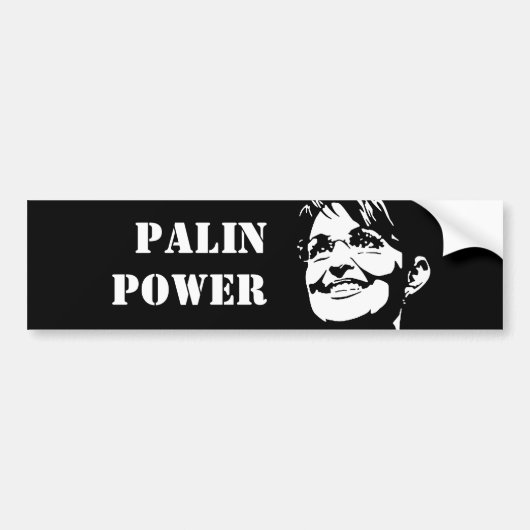 Palingkracht Bumpersticker (Voorkant)