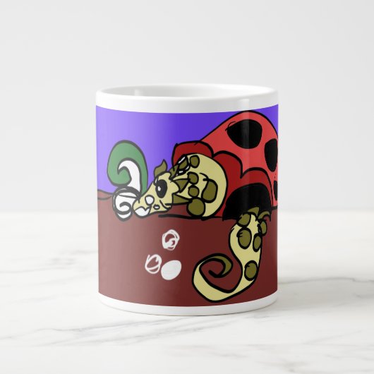 Palingkunst Grote Koffiekop (Voorkant)
