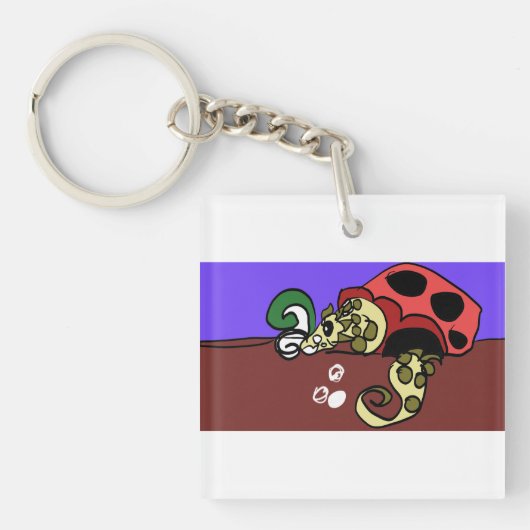 Palingkunst Sleutelhanger (voorkant)