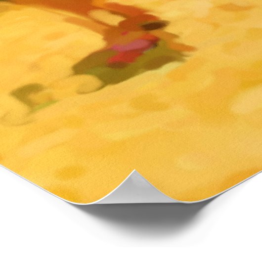 Palio in Sienna Poster (Hoek)