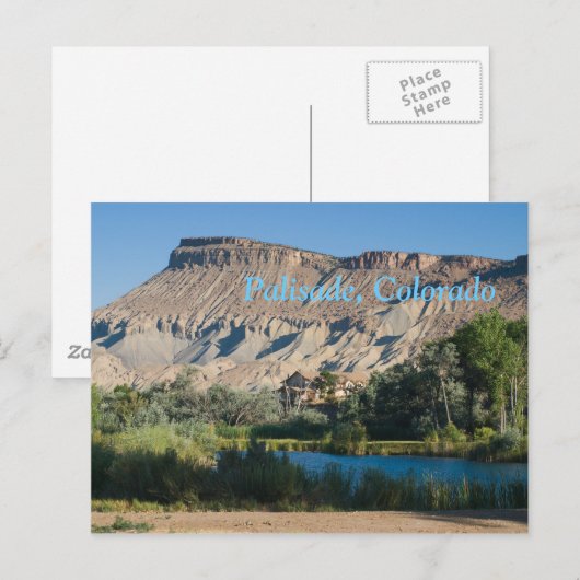 Palisade, Colorado Briefkaart (Voorkant / Achterkant)
