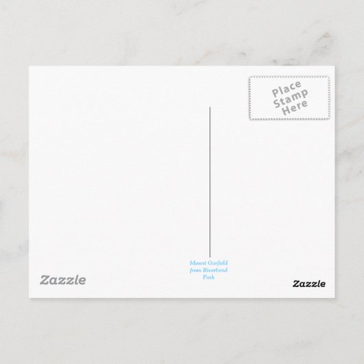 Palisade, Colorado Briefkaart (Achterkant)