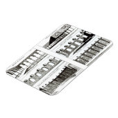 Palisade design uit 'Theorie en Praktijk van Gar' Magneet (Linkerzijde)