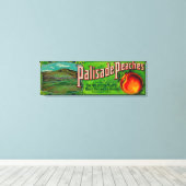 Palisade-etiket Canvas Afdruk (Insitu (Houten vloer))