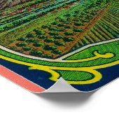 Palisade-etiket Poster (Hoek)