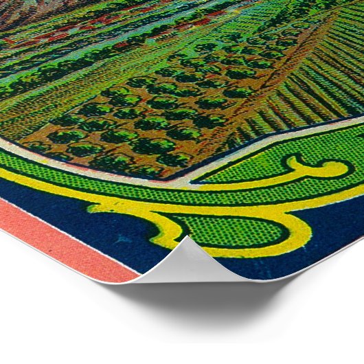 Palisade-etiket Poster (Hoek)